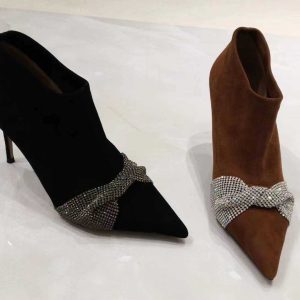 mimoo leather booties